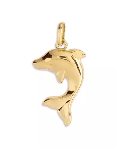 Pendentif Dauphin Mignon en Or
