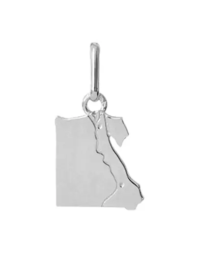 Pendentif Égypte en Or Poli Gravé Personnalisable