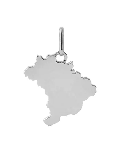 Pendentif Brésil en Or Poli Personnalisable