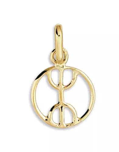Pendentif Signe Berbère Le Yaz en Or – Petit Modèle