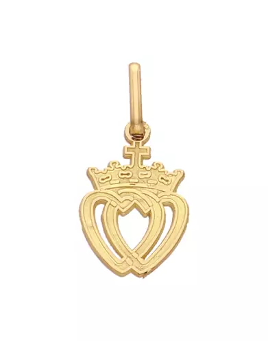 Pendentif en Or Cœur Vendéen – Petit Modèle