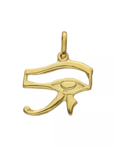 Pendentif Œil d’Horus Ajouré en Or
