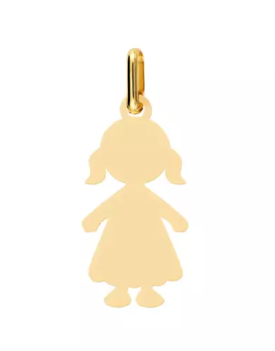 Pendentif Silhouette Fille