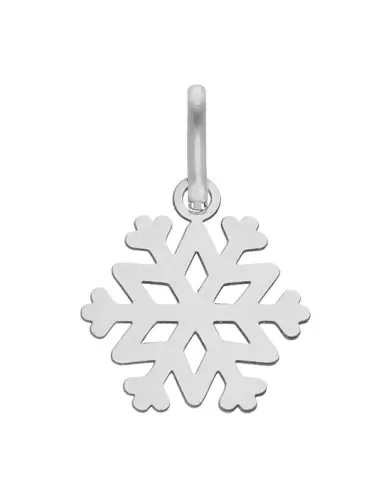 Pendentif Flocon Ajouré en Or