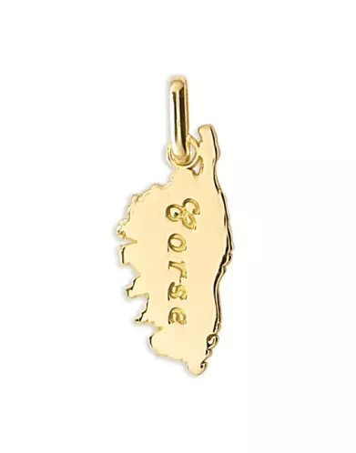 Pendentif Corse gravé 