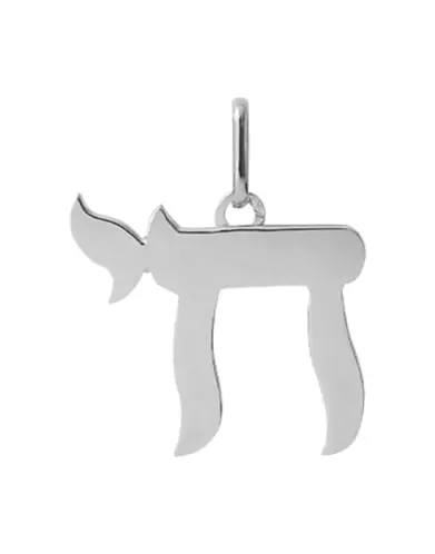 Pendentif Signe de Vie Symbole Haï en Or Personnalisable