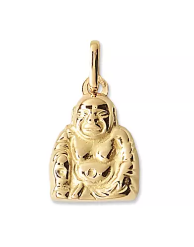 Pendentif Bouddha Relief en Or