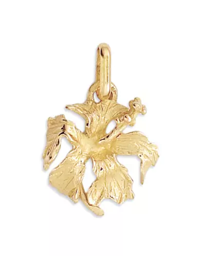 Pendentif Fleur de Tiaré en Or