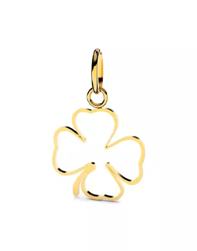 Pendentif Trèfle à 4 feuilles ajouré - Petit Modèle