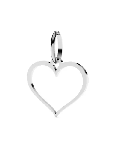 Pendentif Coeur Ajouré en Or Petit Modèle