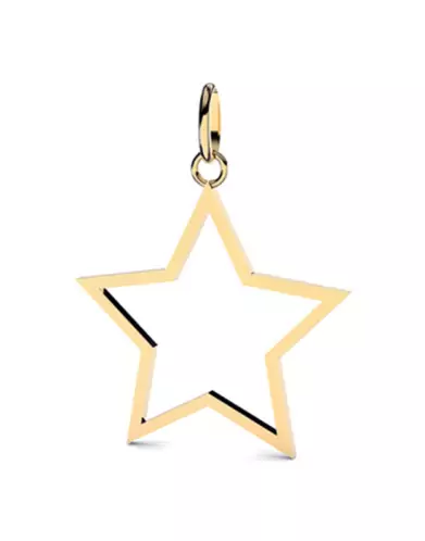 Pendentif Etoile Ajourée - Grand Modèle