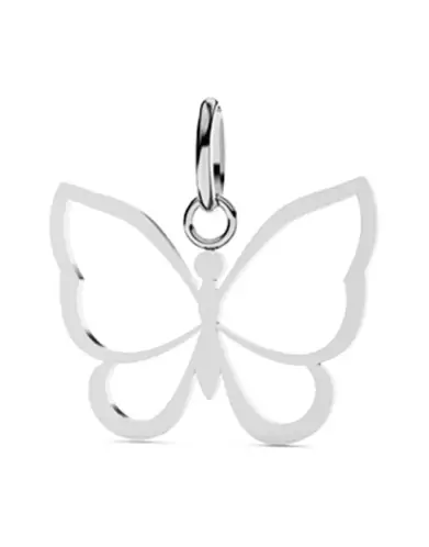 Pendentif Papillon Ajouré en Or – Modèle Taille Intermédiaire