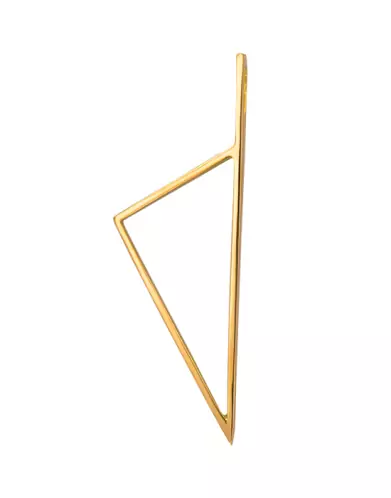 Pendentif Corse Géométrique Ajourée en Or
