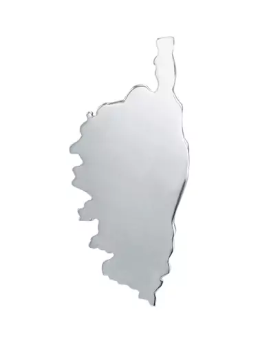 Pendentif Corse en Or Poli – Grand Modèle