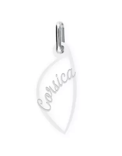 Pendentif Corsica Ajouré Lettres en Or