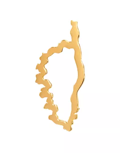 Pendentif Corse Ajouré en Or – Modèle Taille intermédiaire