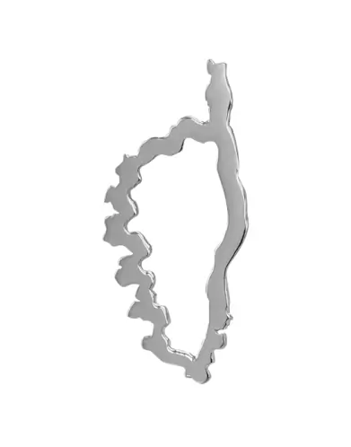 Pendentif Corse Ajouré en Or – Modèle Taille intermédiaire