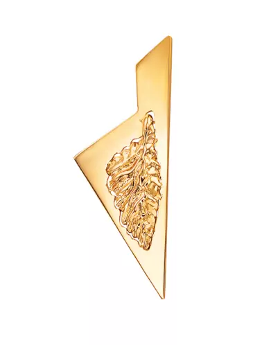 Pendentif Corse Géométrique et Relief en Or